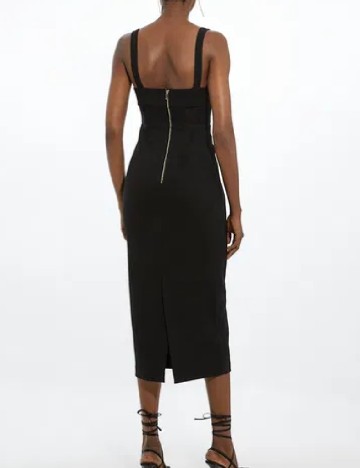 Rochie medie Karen Millen, negru