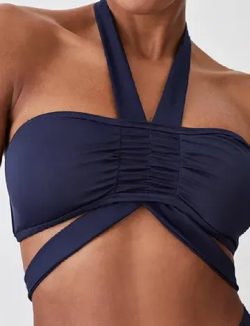 Sutien de baie Karen Millen, bleumarin Albastru