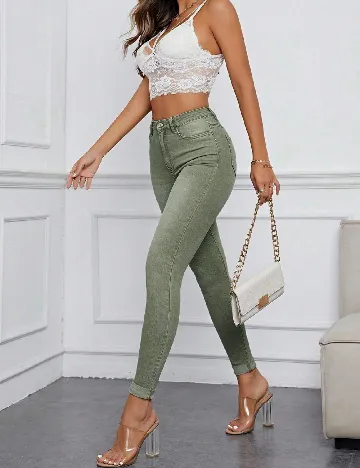 Blugi SHEIN, verde