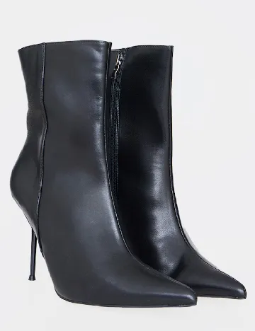 Botine PrettyLittleThing, negru Negru