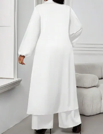 Compleu SHEIN CURVE, alb