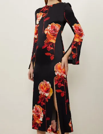 Rochie lunga Karen Millen, negru