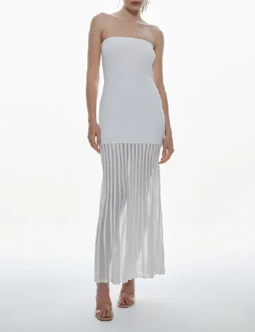 Rochie lunga Karen Millen, alb