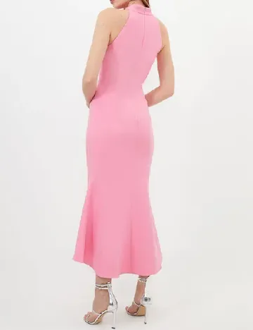 Rochie medie Karen Millen, roz Roz