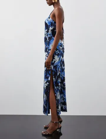 Rochie lunga Karen Millen, albastru