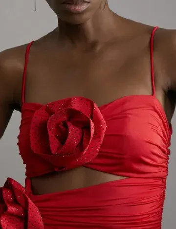 Rochie medie Karen Millen, rosu Rosu