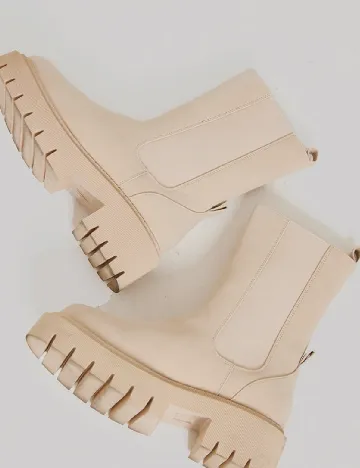 Ghete PrettyLittleThing, bej