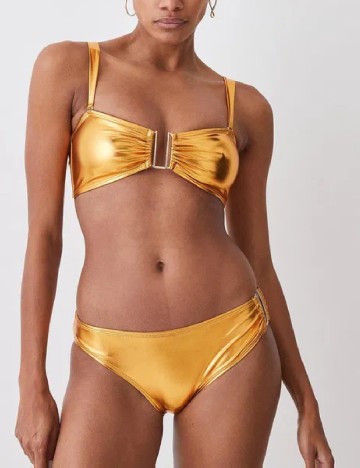 Sutien de baie Karen Millen, auriu