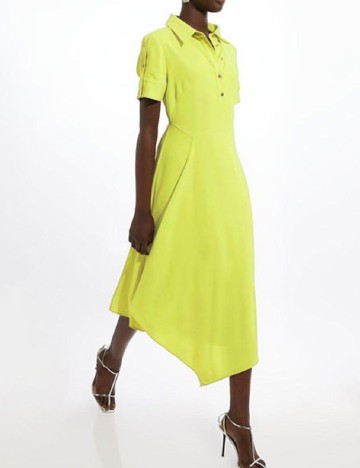 Rochie medie Karen Millen, verde