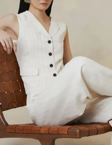 Vesta Karen Millen, ecru Alb