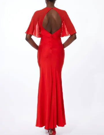 Rochie lunga Karen Millen, rosu Rosu