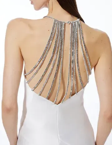 Rochie lunga Karen Millen, alb