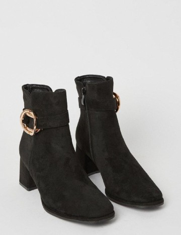 Botine PrettyLittleThing, negru