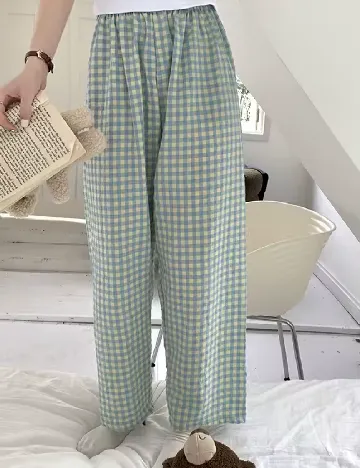 Set pantaloni de pijama 3 bucati SHEIN, mix culori