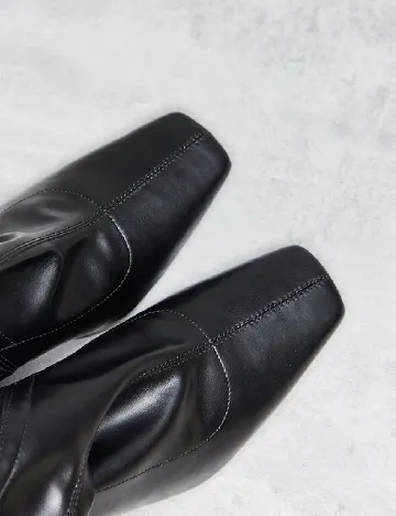 Botine PrettyLittleThing, negru Negru