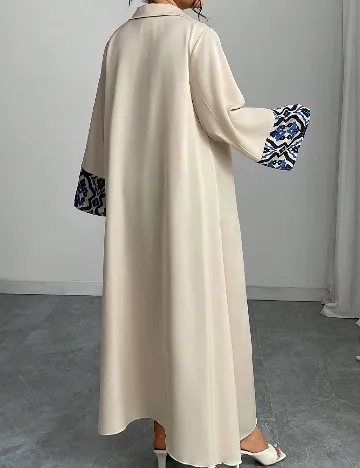 Rochie lunga SHEIN, crem Crem