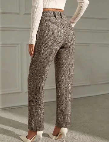 Pantaloni SHEIN, maro