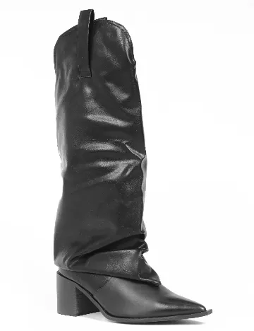 Cizme PrettyLittleThing, negru Negru