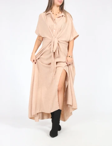 Rochie lunga SHEIN, crem Crem