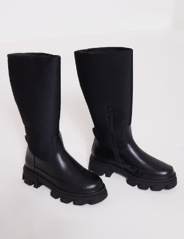 Cizme PrettyLittleThing, negru