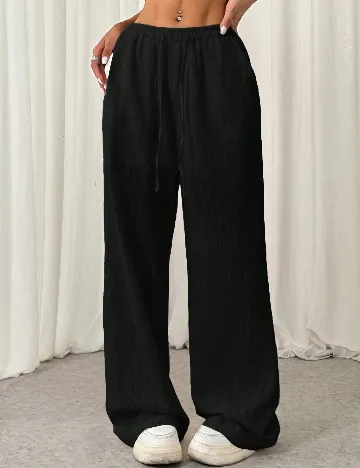 Pantaloni SHEIN, negru