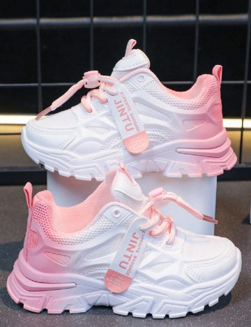 Adidasi Shein Kids, alb