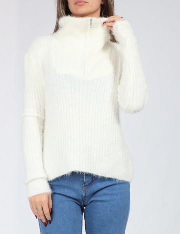 Pulover SHEIN, alb