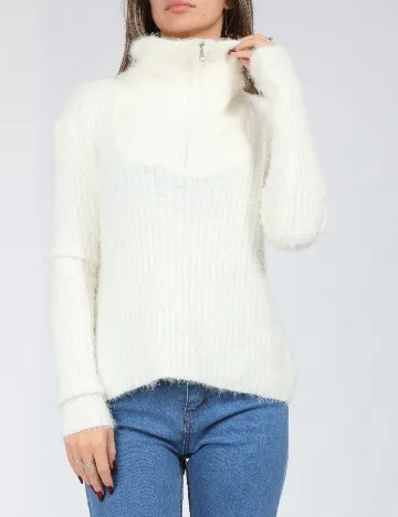 Pulover SHEIN, alb