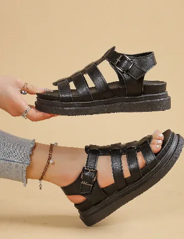 Sandale SHEIN, negru