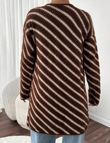 Cardigan SHEIN, maro