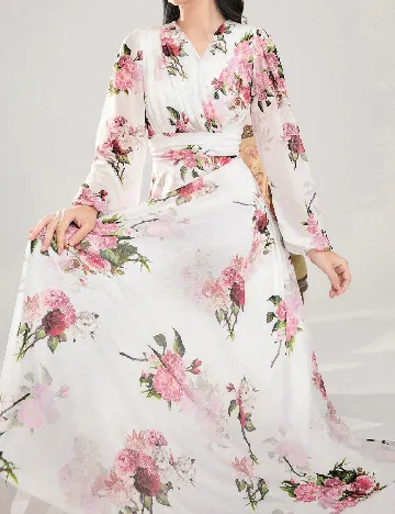 Rochie lunga SHEIN, floral print Floral print