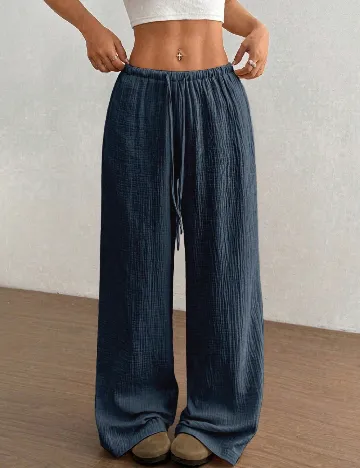 Pantaloni SHEIN, albastru