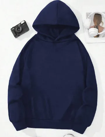 Hanorac Shein Kids, albastru Albastru