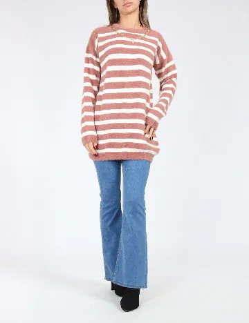 Pulover SHEIN, roz pudra