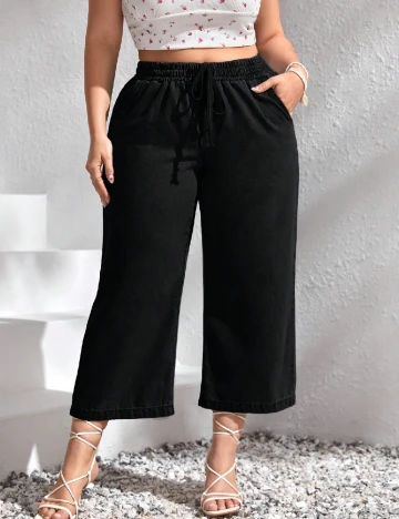 Blugi SHEIN CURVE, negru