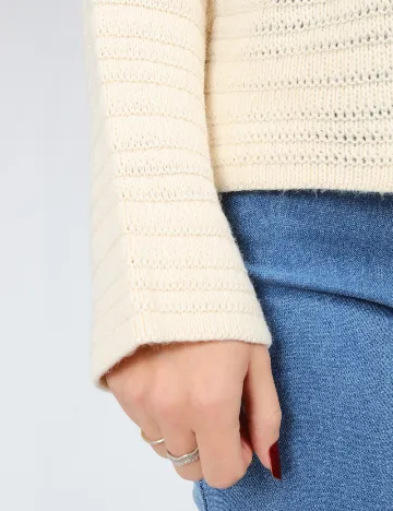 Pulover SHEIN, crem Crem