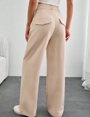 Pantaloni SHEIN, crem