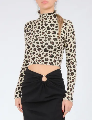 Top Sobe, animal print Animal print