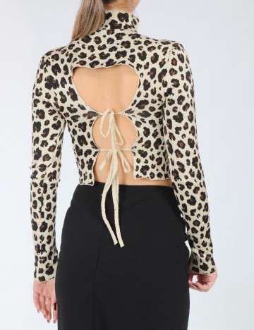 Top Sobe, animal print