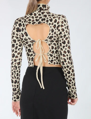 Top Sobe, animal print Animal print