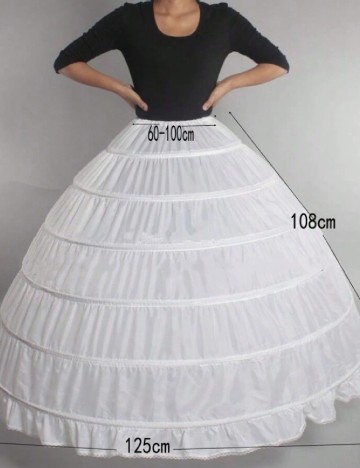Crinolina SHEIN, alb