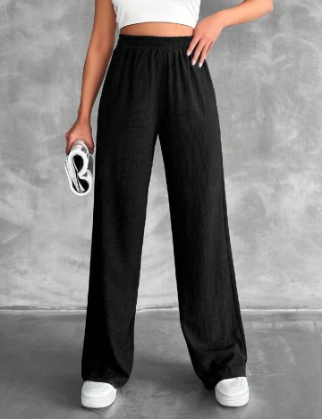 Pantaloni SHEIN, negru