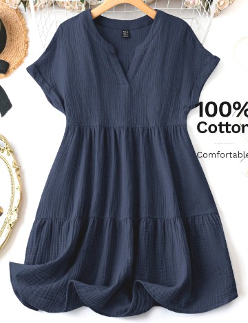 Rochie scurta SHEIN, bleumarin