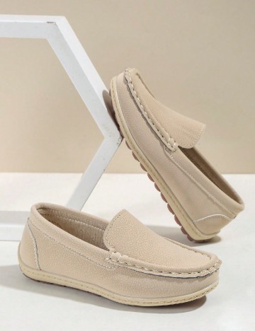 Mocasini Shein Kids, bej