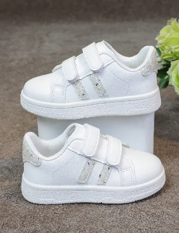 Adidasi Shein Kids, alb