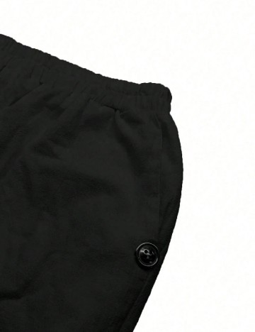 Pantaloni SHEIN CURVE, negru