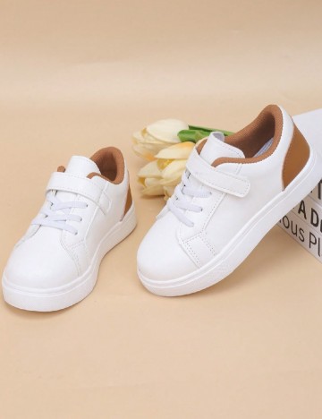 Adidasi Shein Kids, alb