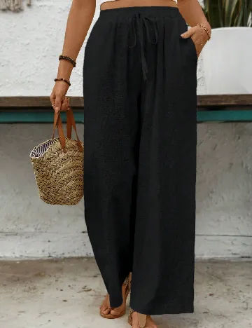 Pantaloni SHEIN, negru