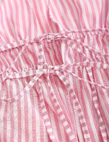 Bluza SHEIN, roz/alb Roz