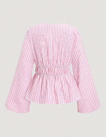 Bluza SHEIN, roz/alb Roz